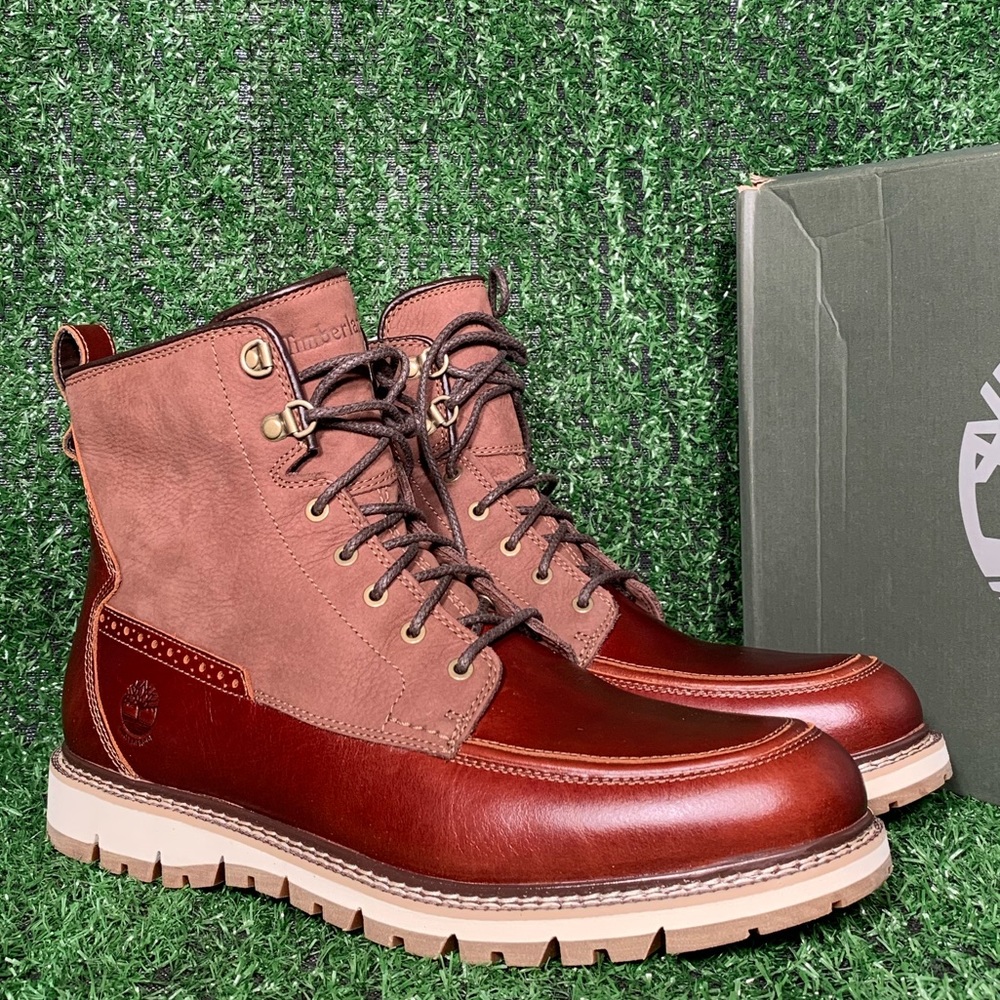 TIMBERLAND MEN'S BRITTON HILL MOC TOE WP BOOTS - Picture 3 of 8